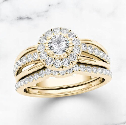 Cubic Zirconia Ring - Silver